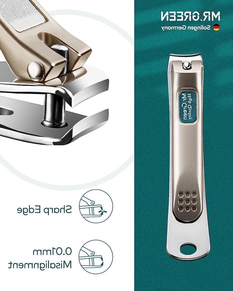 Manicure set 4 stuks voor mannen - nagelknipperset met leren etui - cadeau voor nagelknippers - roestvrij staal - nagelknipper nagelvijl
