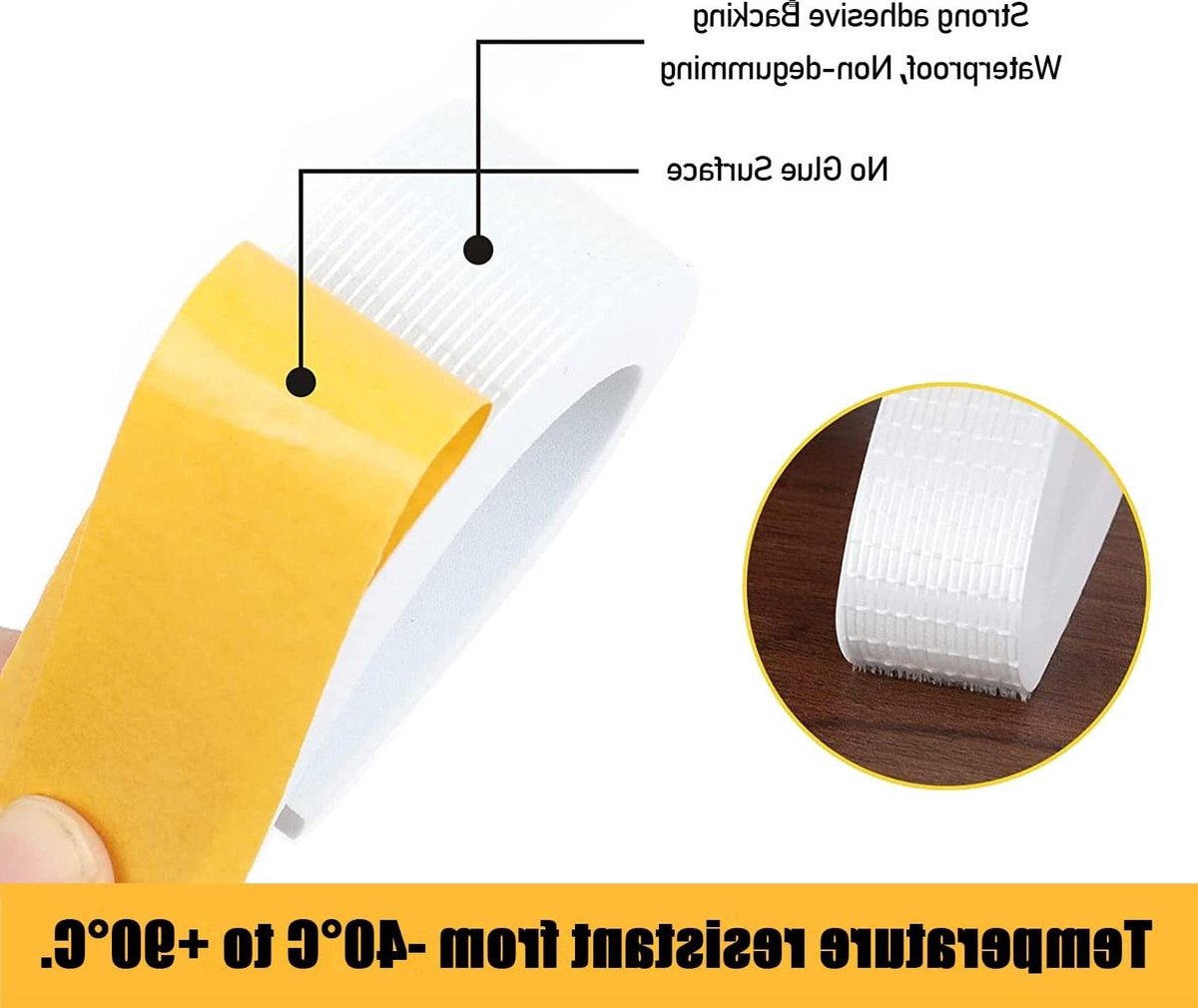 Zelfklevende afdichtingstape voor deuren en ramen - 6 mm (B) x 3 mm (D) x 20 m (L) - schuimtape rubberen afdichting tegen koude tocht - anti-botsing geluiddicht - waterdicht stofdicht zwart/wit