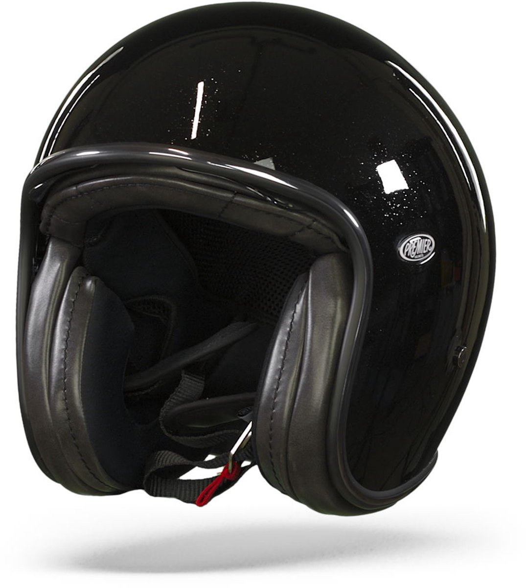 Premier Vintage Evo U 9 Glitter Zilver Jethelm - Helm