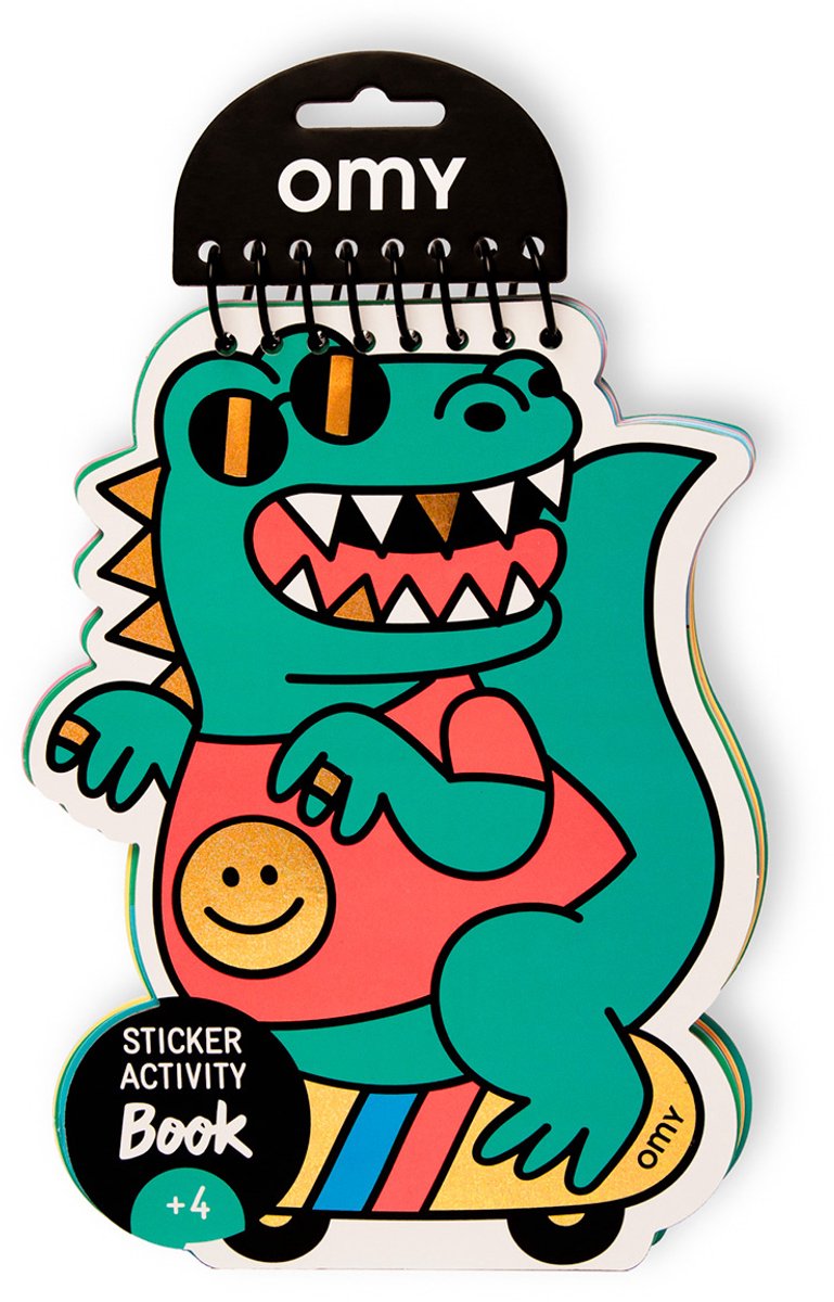 OMY - Sticker Activiteitenboekje - Dino