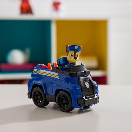 PAW Patrol - Chase's Patrol Cruiser - speelgoedauto met speelfiguur