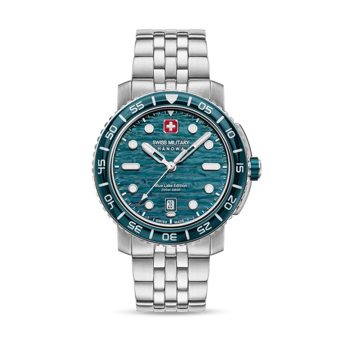 Swiss Military Hanowa - SMWGH0004501 - Polshorloge - Heren - Kwarts - Swiss Blue Lake