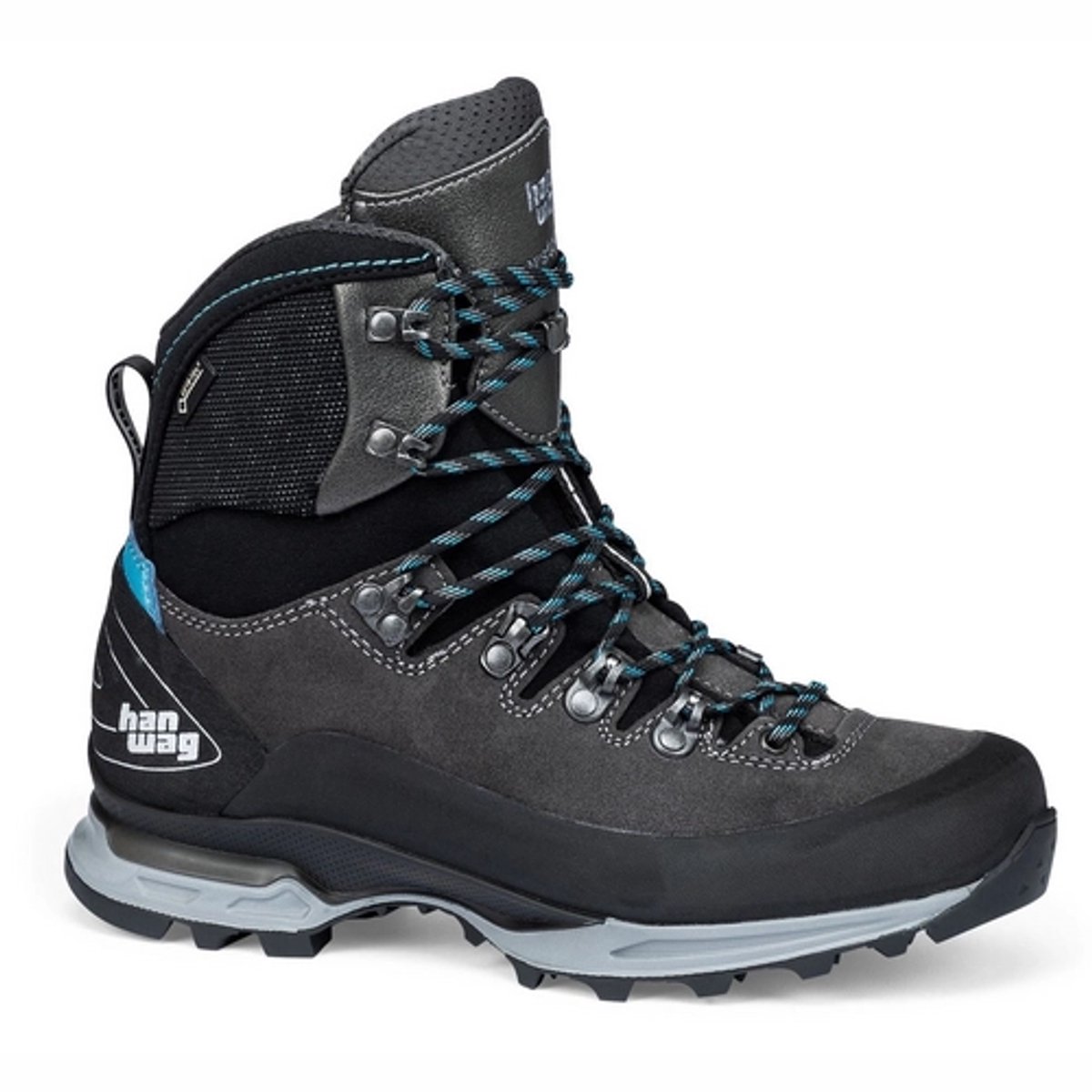 Hanwag Wandelschoen Alverstone II Wide Lady GTX Asphalt Ocean- )