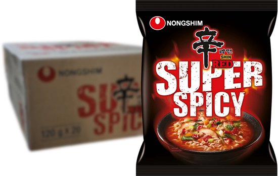 K- Fenêtres Noodels - Boîte pour les amateurs de nouilles épicées - Pour les amateurs de nourriture épicée