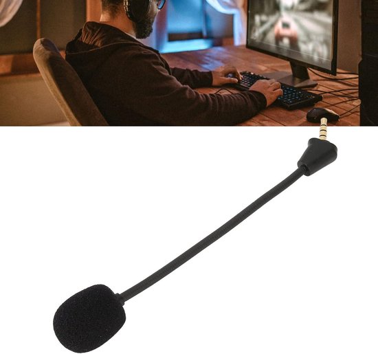 Microphone De Remplacement 3,5 Mm Pour Casque HyperX Cloud Mix - Anti-bruit, Qualité Audio Améliorée