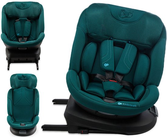 Kinderkraft XPEDITION 3 i-Size Autostoel – 40-150 cm – Met Isofix – Groep 0/1/2 – Groen
