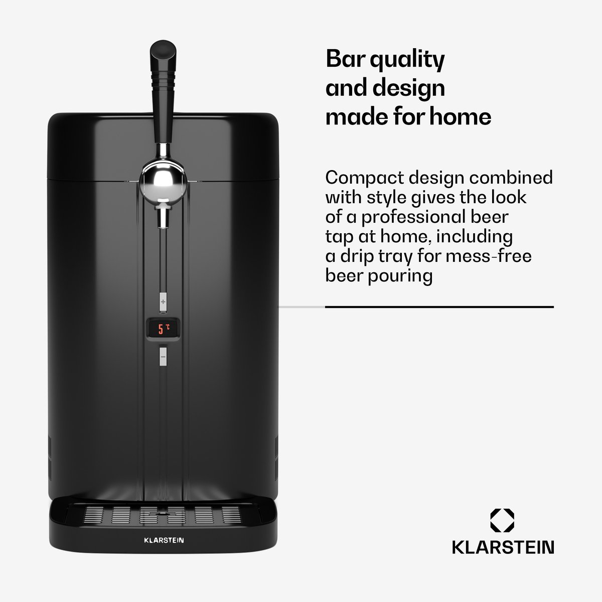 Mobiele bar met tapinstallatie en fust bier 50 liter * Reulink Catering