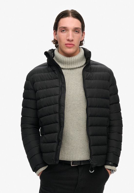 Superdry - Gewatteerde Fuji jas met print - Heren - Gewatteerde jassen