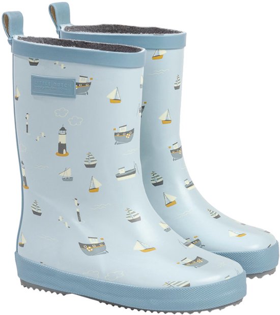 Little Dutch regenlaars - Sailors Bay - kinderregenlaarzen - blauw - mt 24/25