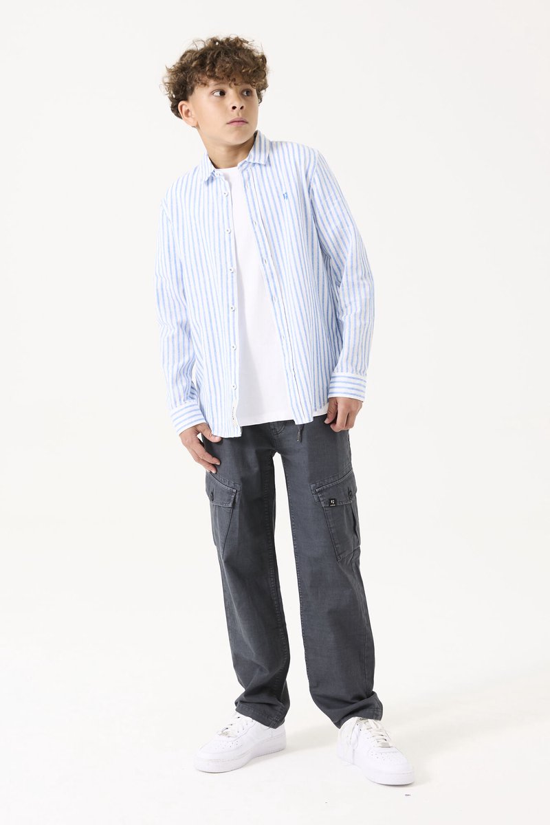 GARCIA Jongens Relaxed Fit Broek Gray