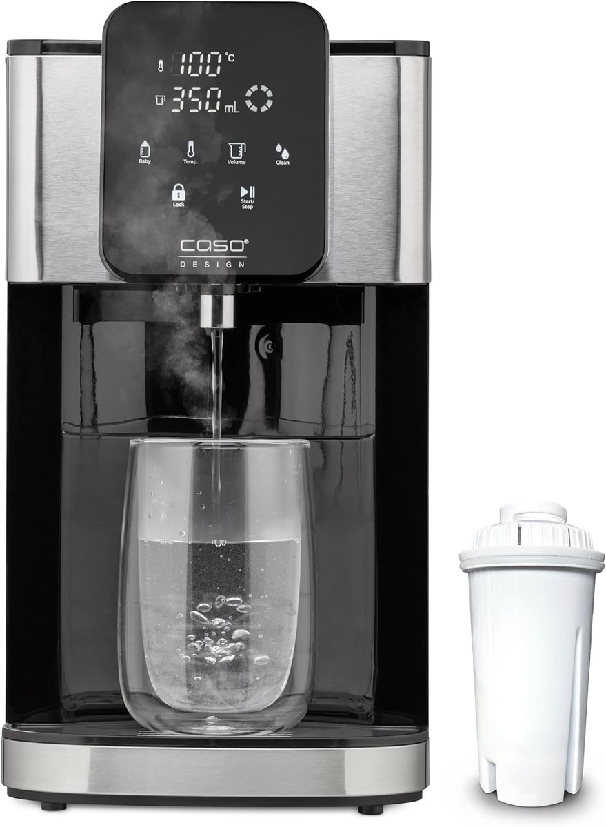 Turbo warmwaterdispenser – Heet water in enkele seconden, 4 liter watertank, 7 temperatuur