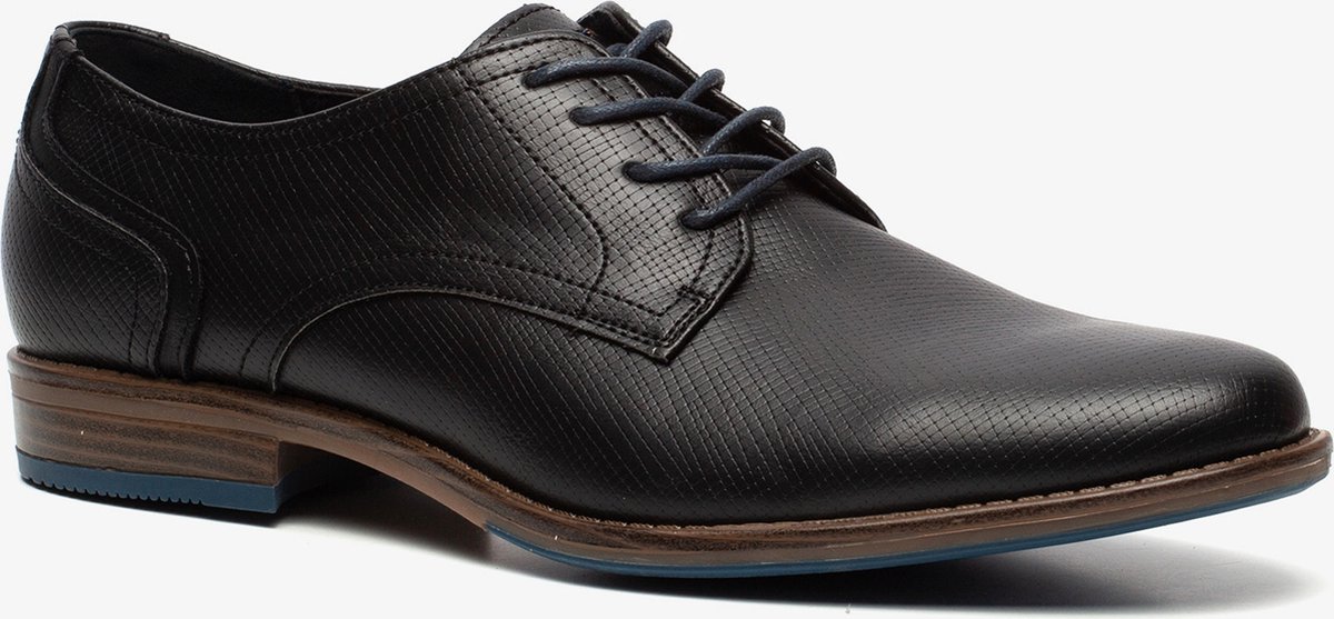 Emilio Salvatini heren veterschoenen - Zwart - Maat 43