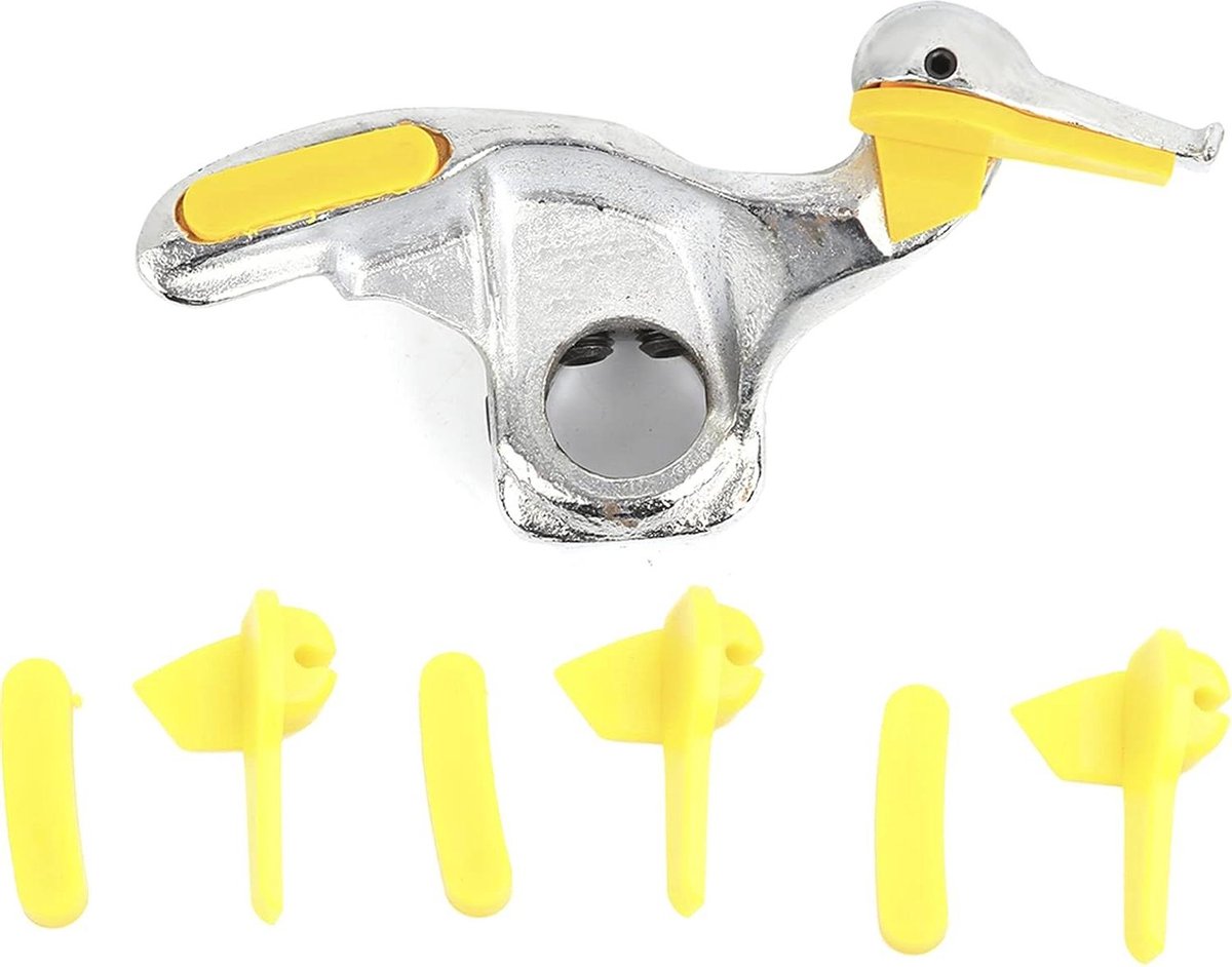 Bandenwisselaar Mount Head RVS Auto Bandenwisselaar Tool Demount Duck Head Accessoires - Demontage Duck Head Tool met Beschermende Pads (28 mm) .