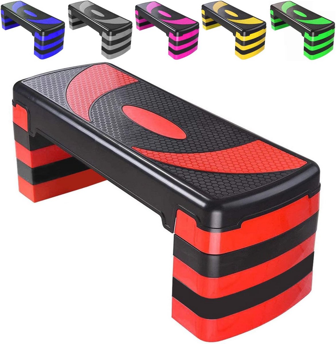 Verstelbare Aerobe Trainingsstepper - Antislip Stepboard voor Cardio en Fitness