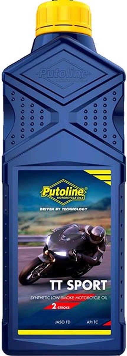 Putoline TT Sport 2 Stroke Synthetic Low Smoke Motorcycle Oil