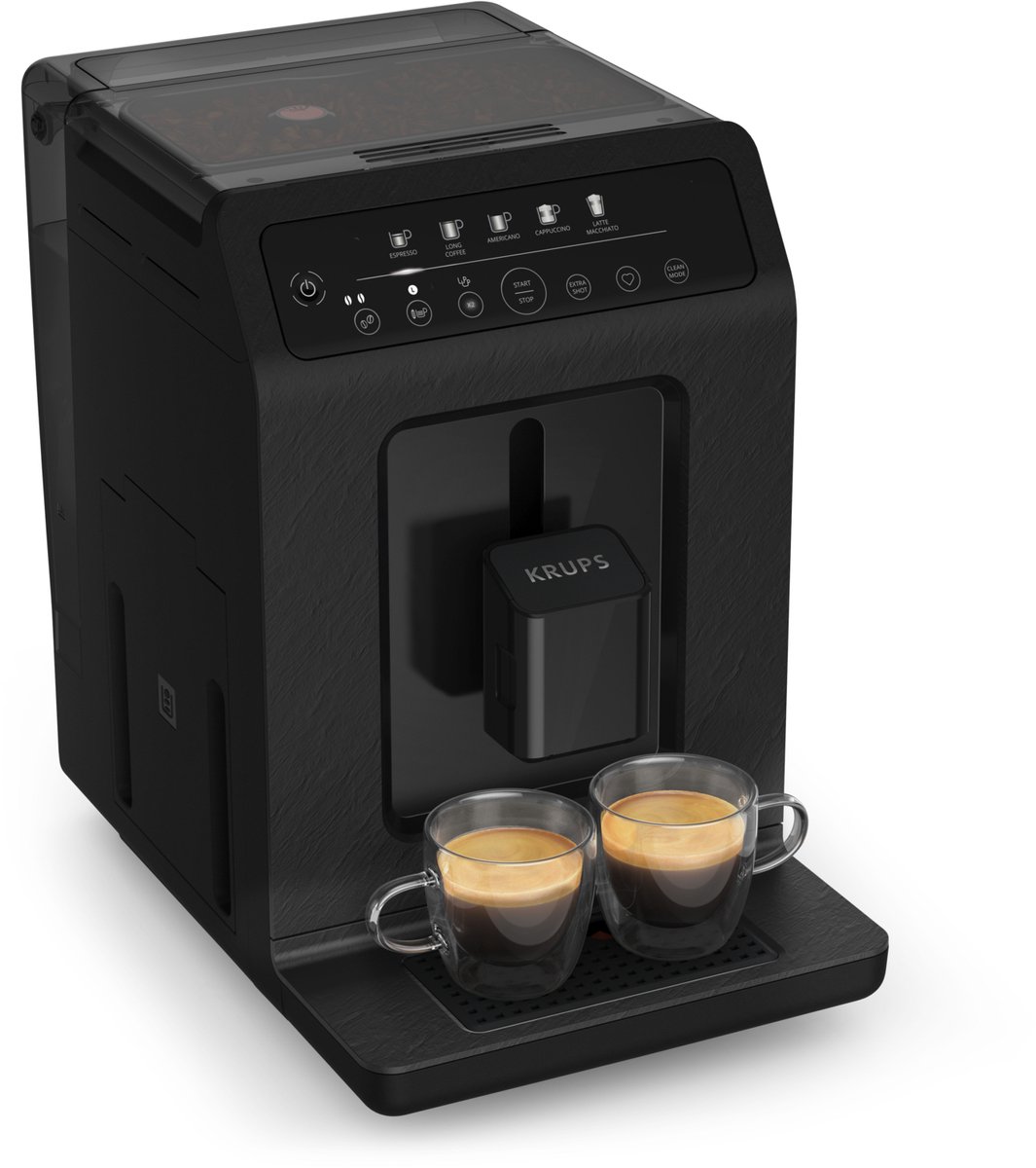 Afbeelding 2 van Krups Evidence Eco EA8968 Espressomachine - Zwart