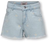 ONLY KOGROBYN DAISY SHORTS BJ NOOS Meisjes Broek - Light Blue Denim