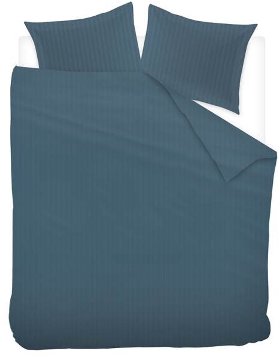 Ivorlyn Kent Dekbedovertrek - Lits-jumeaux - 240x200/220 cm - Blue