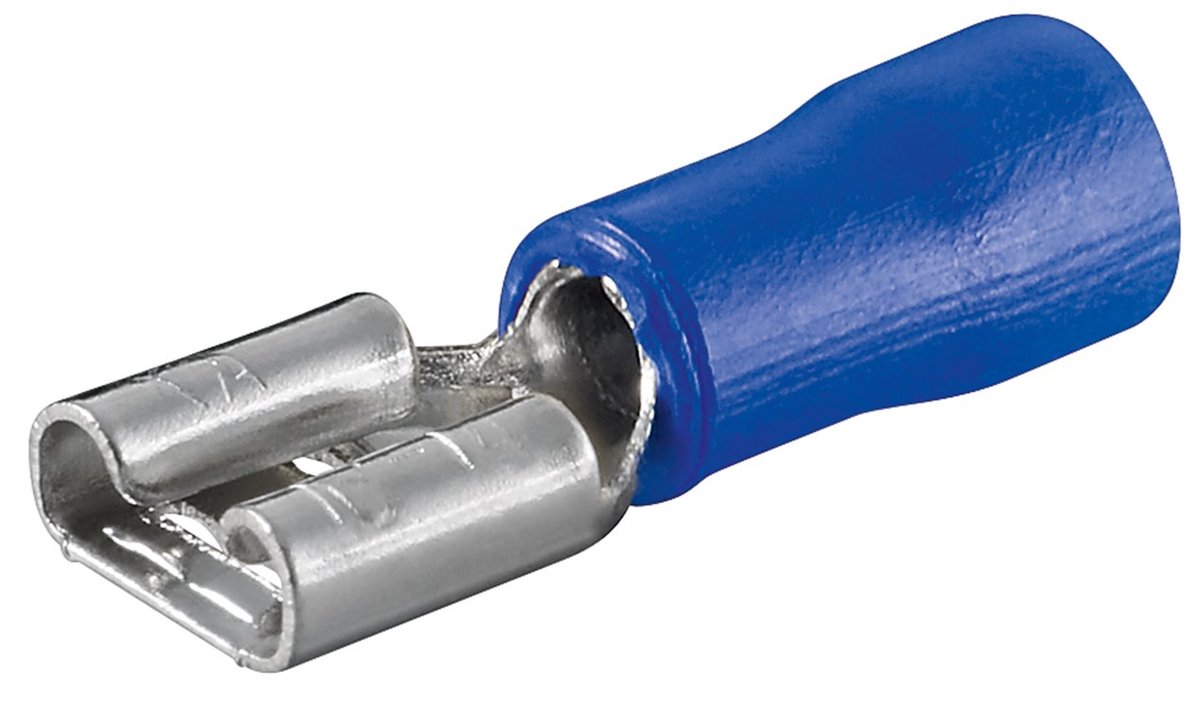 Goobay 17004 kabel-connector TAB terminale Blauw