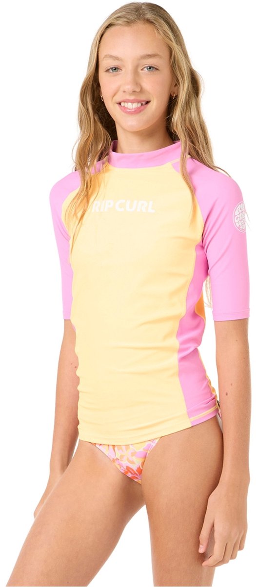 2025 Rip Curl Junior Klassiek Surf Korte Mouw Lycra Vest - Mang