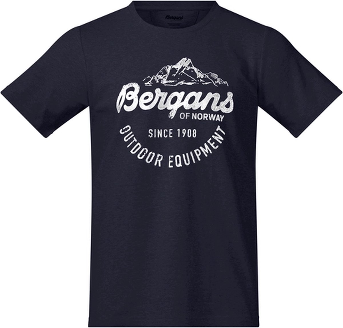 Bergans Classic T-shirt Heren, blauw Maat S