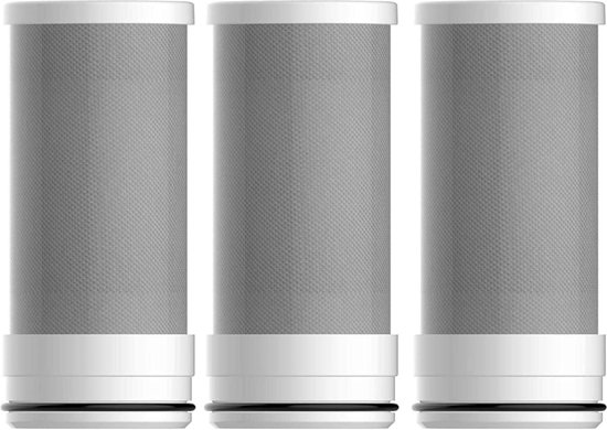 Waterdrop WD-FF-01A NSF/ANSI-gecertificeerd vervangingsfilter voor het ACF-waterkraanfiltersysteem, vermindert chloor, smaak en geur, houdt tot 9 maanden (3-pack