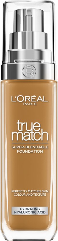 L’Oréal Paris True Match Foundation - 8.5N - Natuurlijk Dekkende Foundation met Hyaluronzuur en SPF 16 - 30ml - Vegan