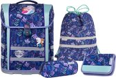 McNeill Schooltas Ergo Perfecto Disney Schoolbag Set 5-delig Frozen II Donkerblauw