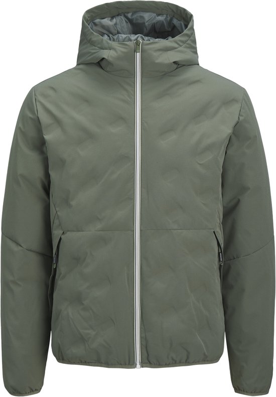 JACK&JONES JJADAM HYBRID JACKET Heren Gequilte jas - Agave Green