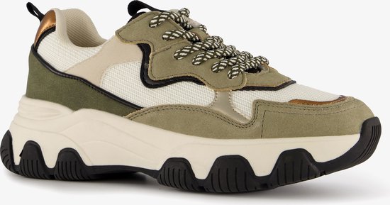 Baskets papa femme Blue Box vert kaki - Taille 36