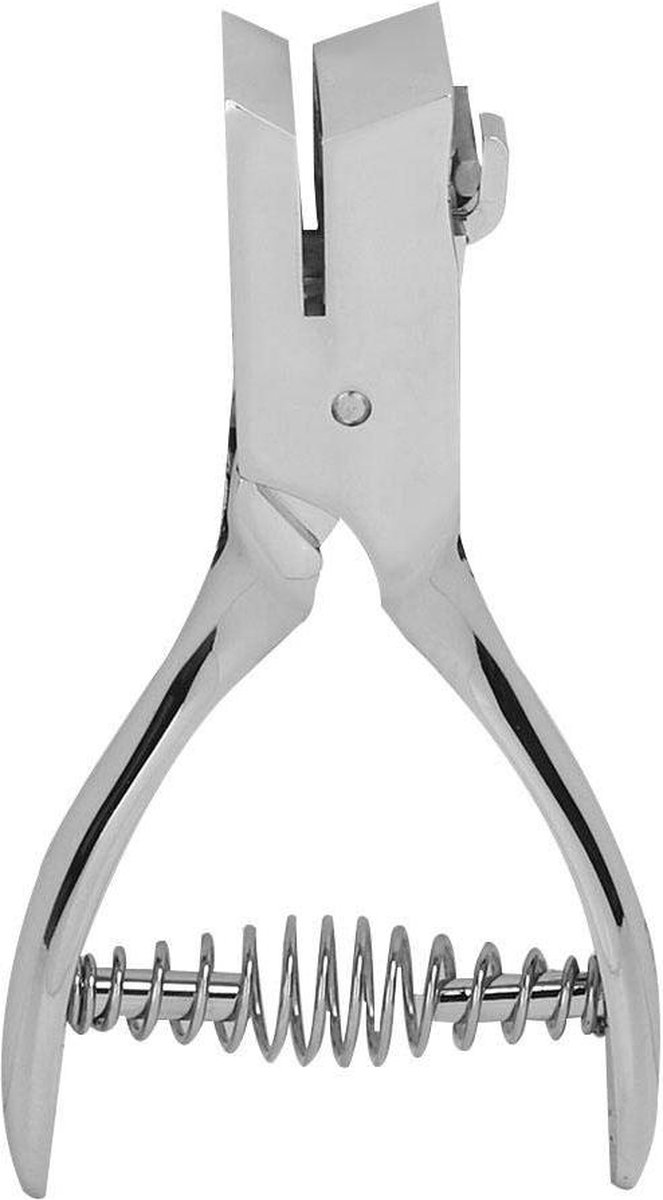 Perforator met sleuf - metalen handgreep - scrapbooking ID-kaarten badgegaten - pvc-kaart ID-kaarten 1 mm .