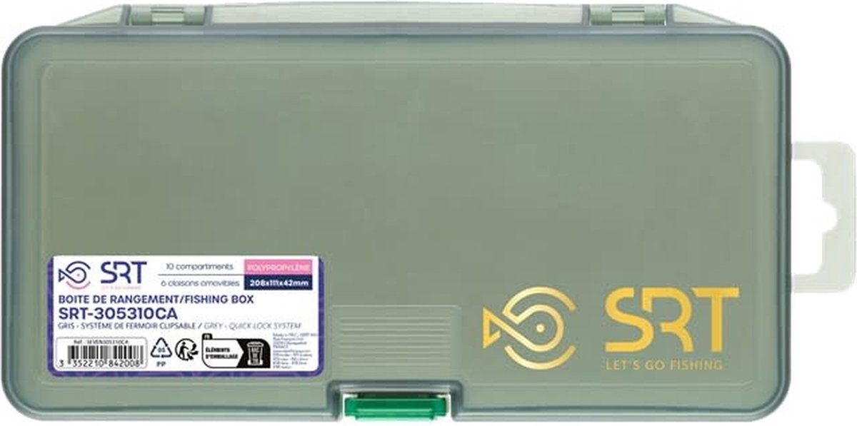 Sert SRT Opbergbox 305310CA - 10 Compartimenten Verstelbaar