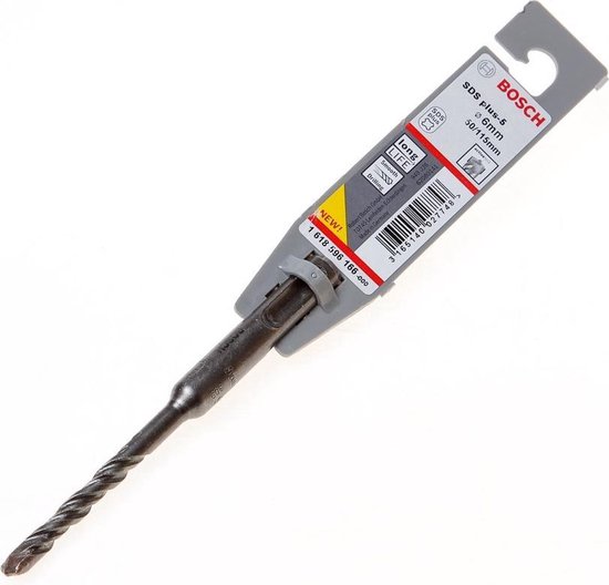 Bosch SDS plus-5 hamerboor, ø 6mm, 50/115mm, in verpakking.