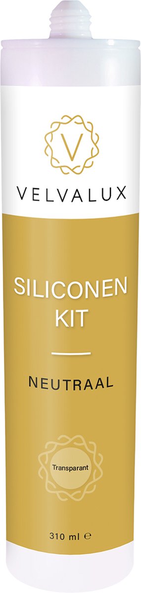 Velvalux Siliconenkit - Transparant - 310ml