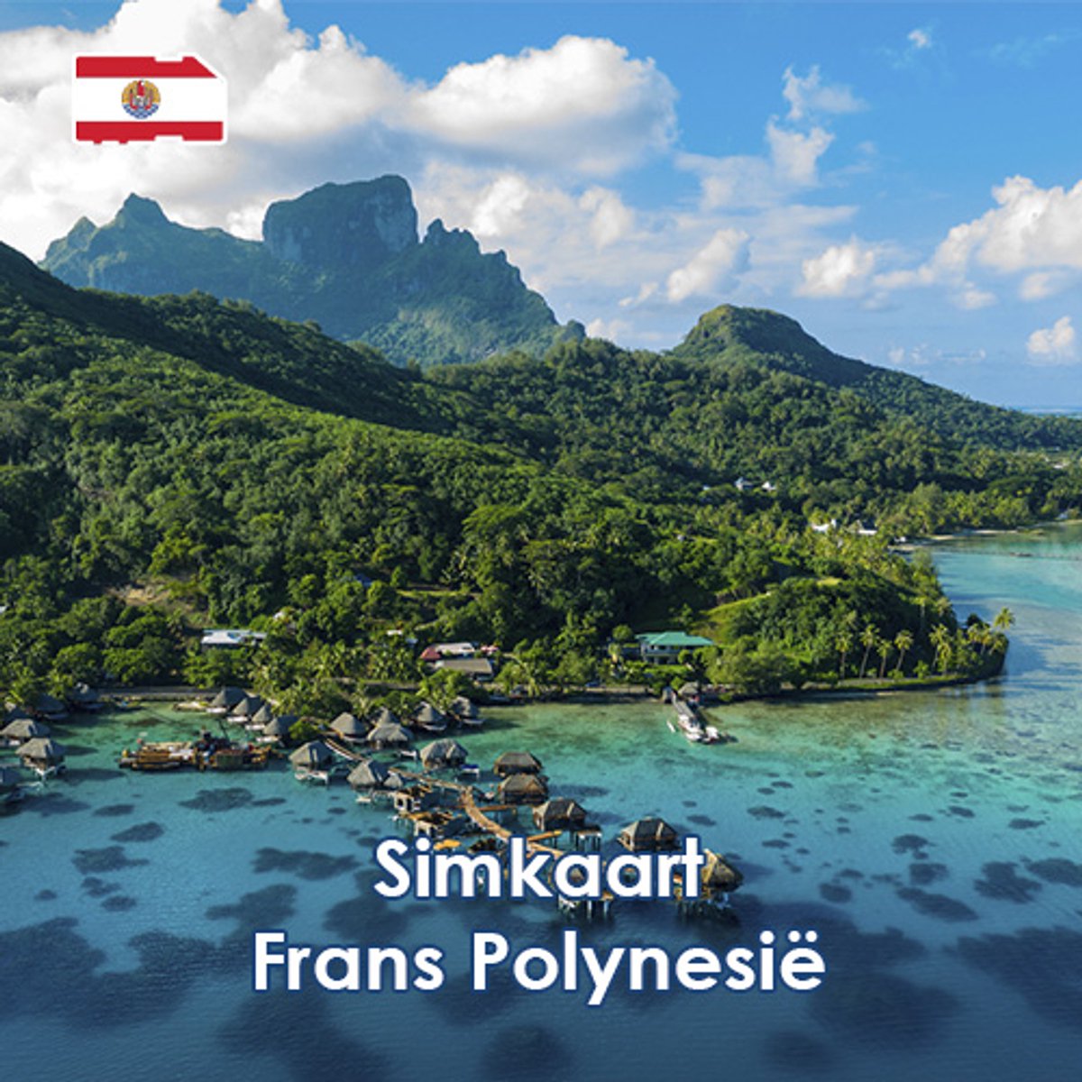 Data Simkaart Frans Polynesië - 3GB