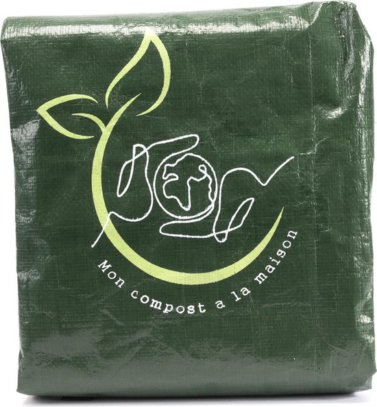 Composteerzak voor Thuisgebruik - Ø 45 x 80 cm - Duurzame Groene Composteeroplossing - Geschikt voor Tuin en Keukenafval - Groen van BioBag — afbeelding 5