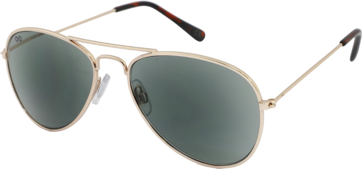 ZonneLeesbril Croon Pilot-Shiny gold-regular-+2.50