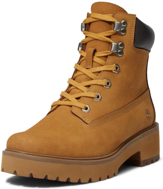 Timberland Carnaby Cool 6 In Boot 0A5VPZ, Vrouwen, Geel, Trappers,Laarzen, maat: 38,5 van Timberland — afbeelding 5