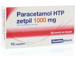 Healthypharm Paracetamol 1000 mg - 10 zetpillen