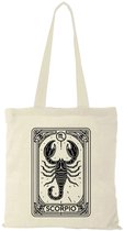 Sac en toile - Signe astrologique Scorpion - Sac en coton - Sac bandoulière femme - Sacs femme - Sacs bandoulière