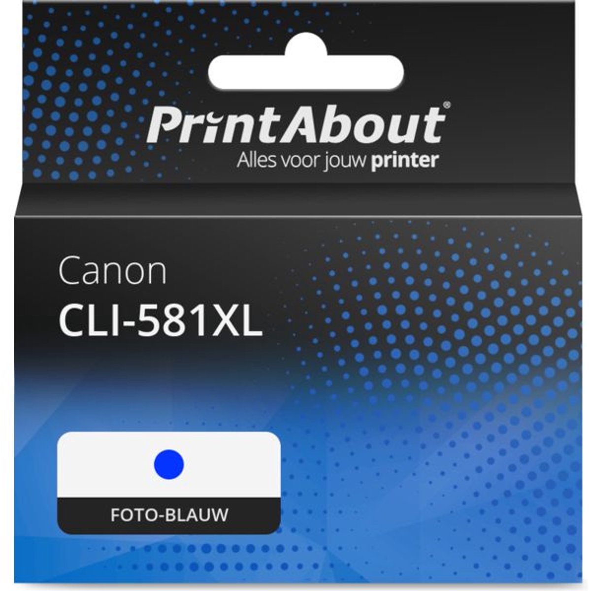 PrintAbout Huismerk Canon CLI-581XL Inktcartridge Zwart Hoge capaciteit