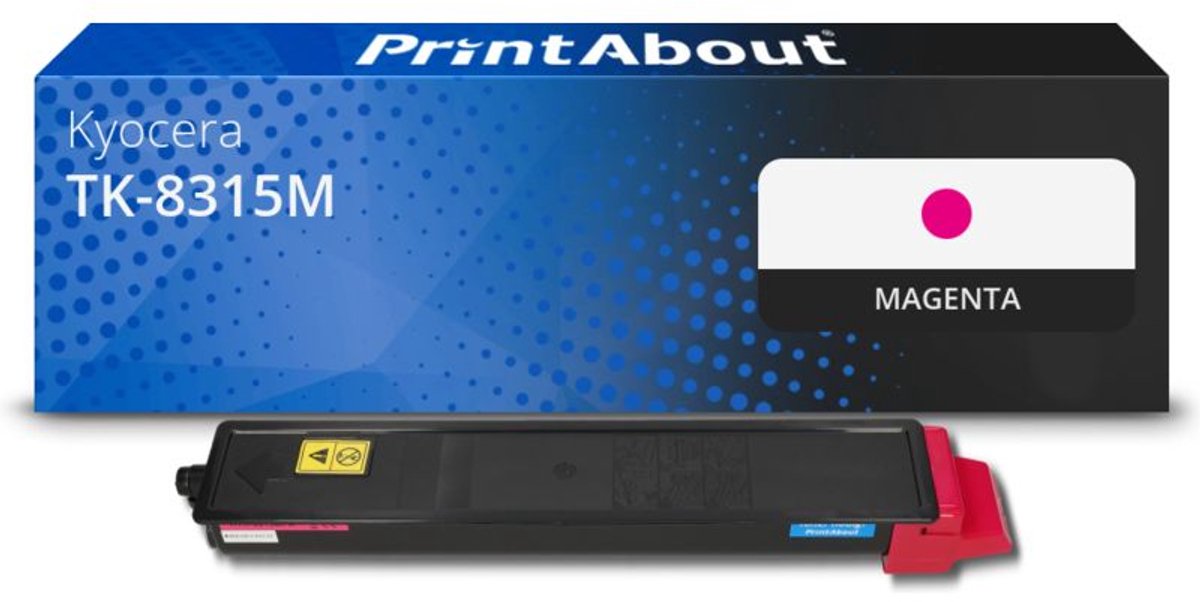 PrintAbout Huismerk Kyocera TK-8315M Toner Magenta