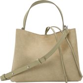 Marc O'Polo Cuir Sac à main Sac à épaule bandoulière Pany Crossbody Bag Forest Sand Kaki