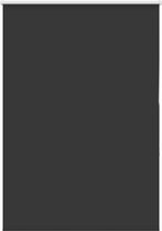 vidaXL - Store enrouleur - occultant - 110x130 - cm - largeur du tissu - 105,7 - cm - noir