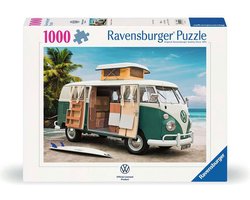 foto van Ravensburger puzzel Volkswagen T1 Camper Van - Legpuzzel - 1000 stukjes