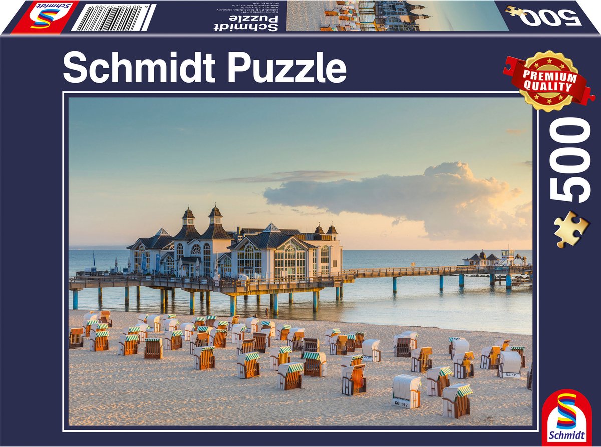 Schmidt Spiele 57388, 1000 stuk(s), Liggend, 12 jaar