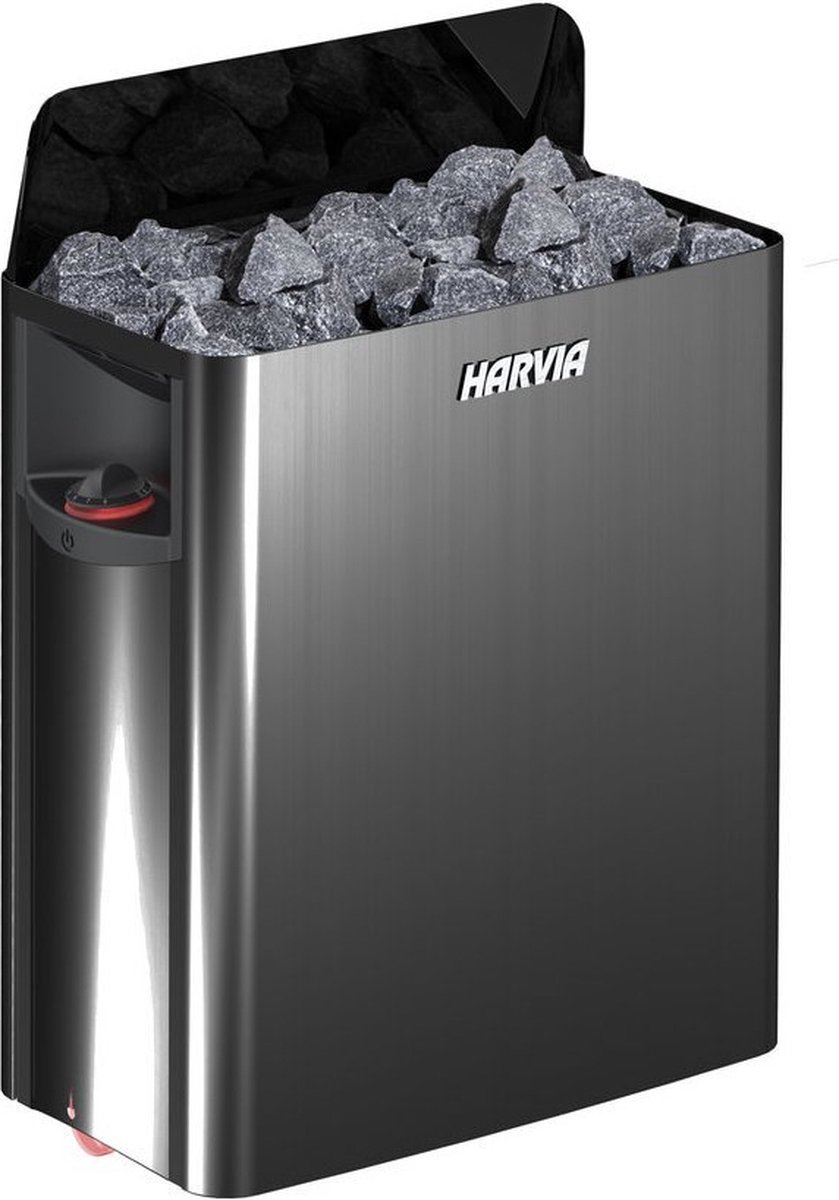 Harvia The Wall SW60 Black saunakachel 6 kW (ingebouwde besturing)