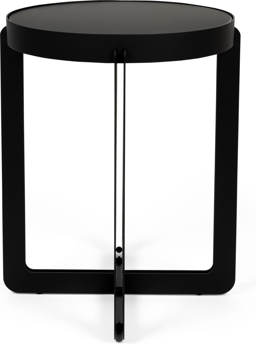 Centre Bijzettafel Rond 42.50 cm Zwart