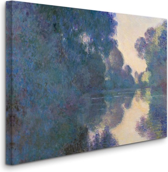Claude Monet - Morning on the Seine near Giverny - Ochtend aan de Seine ...
