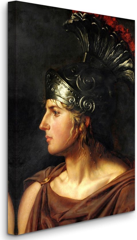 Head of Mars - Ares Greek God Of War - Hoofd van Mars - Ares Griekse God van Oorlog (1800's) - 3:2